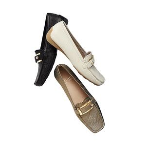 STUART WEITZMAN |Perforated Leather Driving Flats